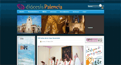 Desktop Screenshot of diocesispalencia.org